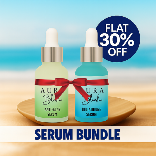 Serum Duo – Anti-Acne + Glutathione 3X Vitamin C